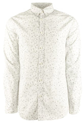 Boss Hugo Boss Men's Mabsoot Slim Fit Long Sleeve Button Down Shirt Large White